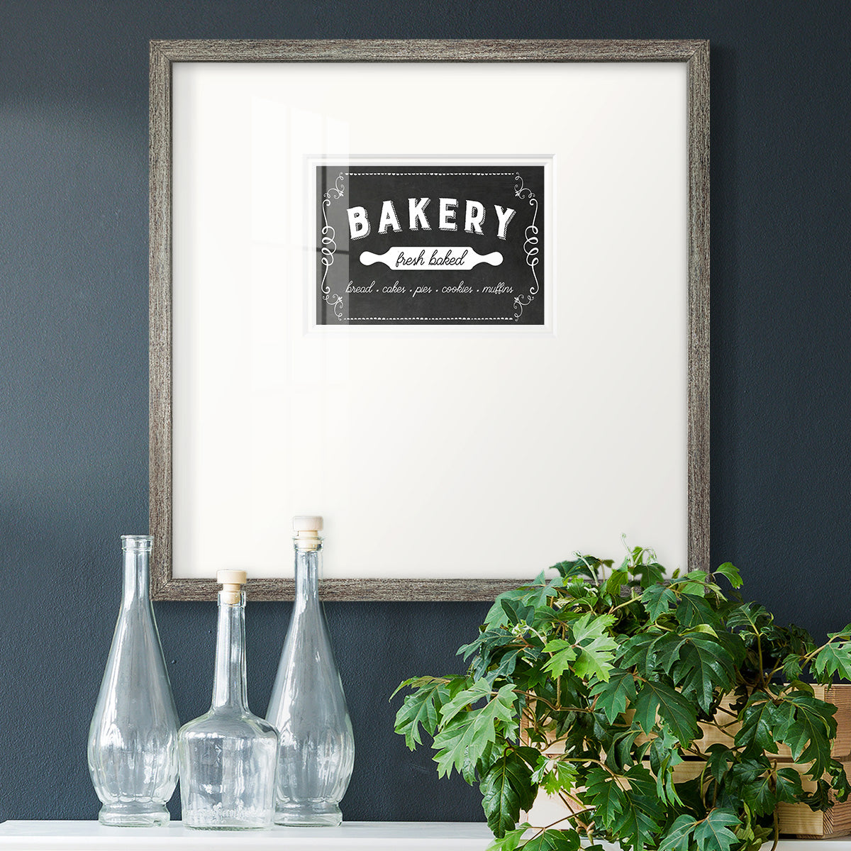 Bakery Premium Framed Print Double Matboard