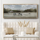 Country Satisfaction - Floater Framed Canvas Print