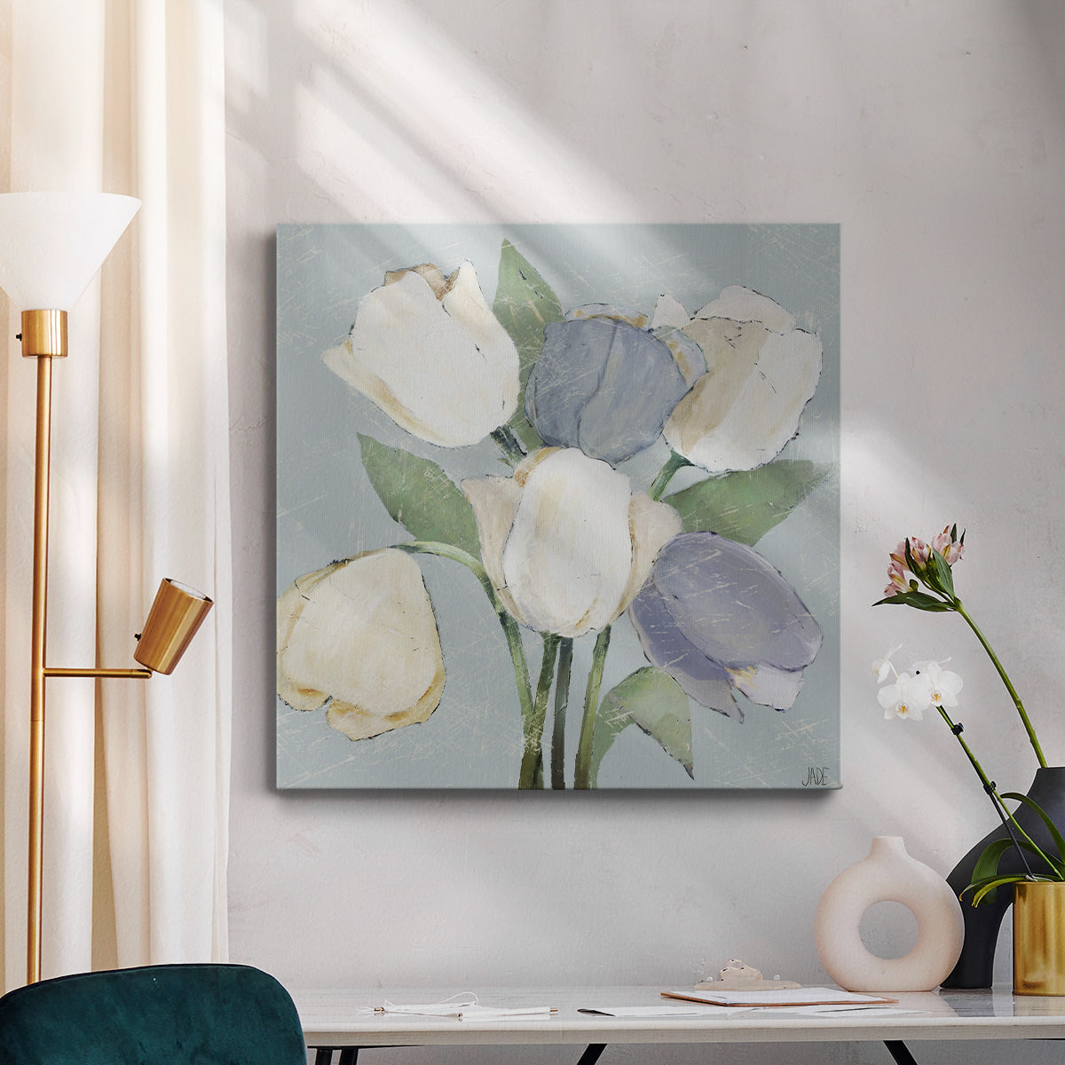 French Tulips II - Canvas Art Print