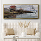 The Seine at Petit - Floater Framed Canvas Print