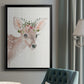 Dressy Fawn - Modern Framed Canvas Print