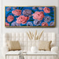 Layered Petals III - Floater Framed Canvas Print