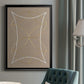 Hyperbola I - Modern Framed Canvas Print