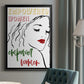 Empowered Women - Modern Framed Canvas Print