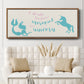 Mermaid Unicorn - Floater Framed Canvas Print