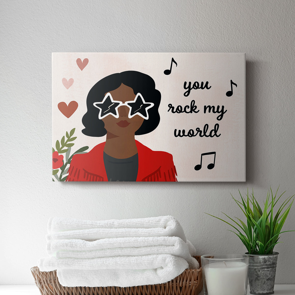 Darling Valentine Collection A - Canvas Art Print