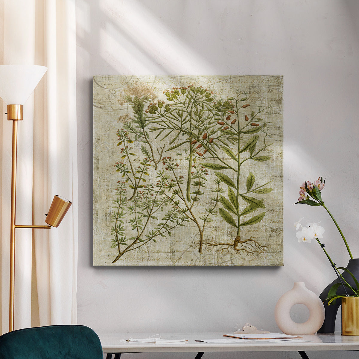 Garden Verses I - Canvas Art Print