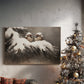 Dawn of Soft Linen Sleigh - Canvas Art Print