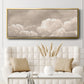 Painted Clouds I - Floater Framed Canvas Print