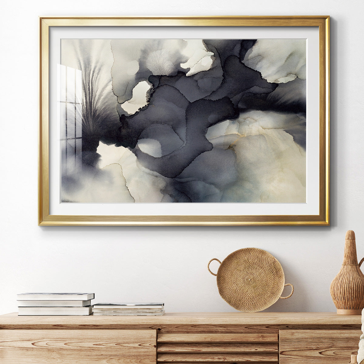 Sound & Color - Modern Framed Art Print