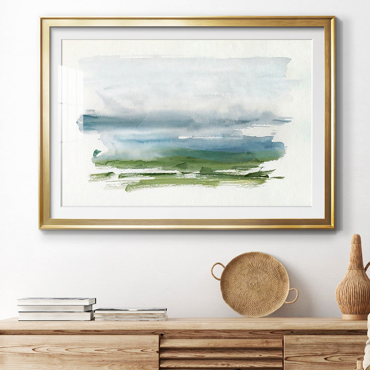 Coastline Splash III Premium Framed Print - Ready to Hang