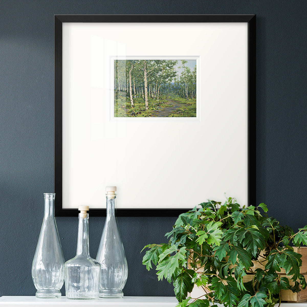 In the Forest Premium Framed Print Double Matboard