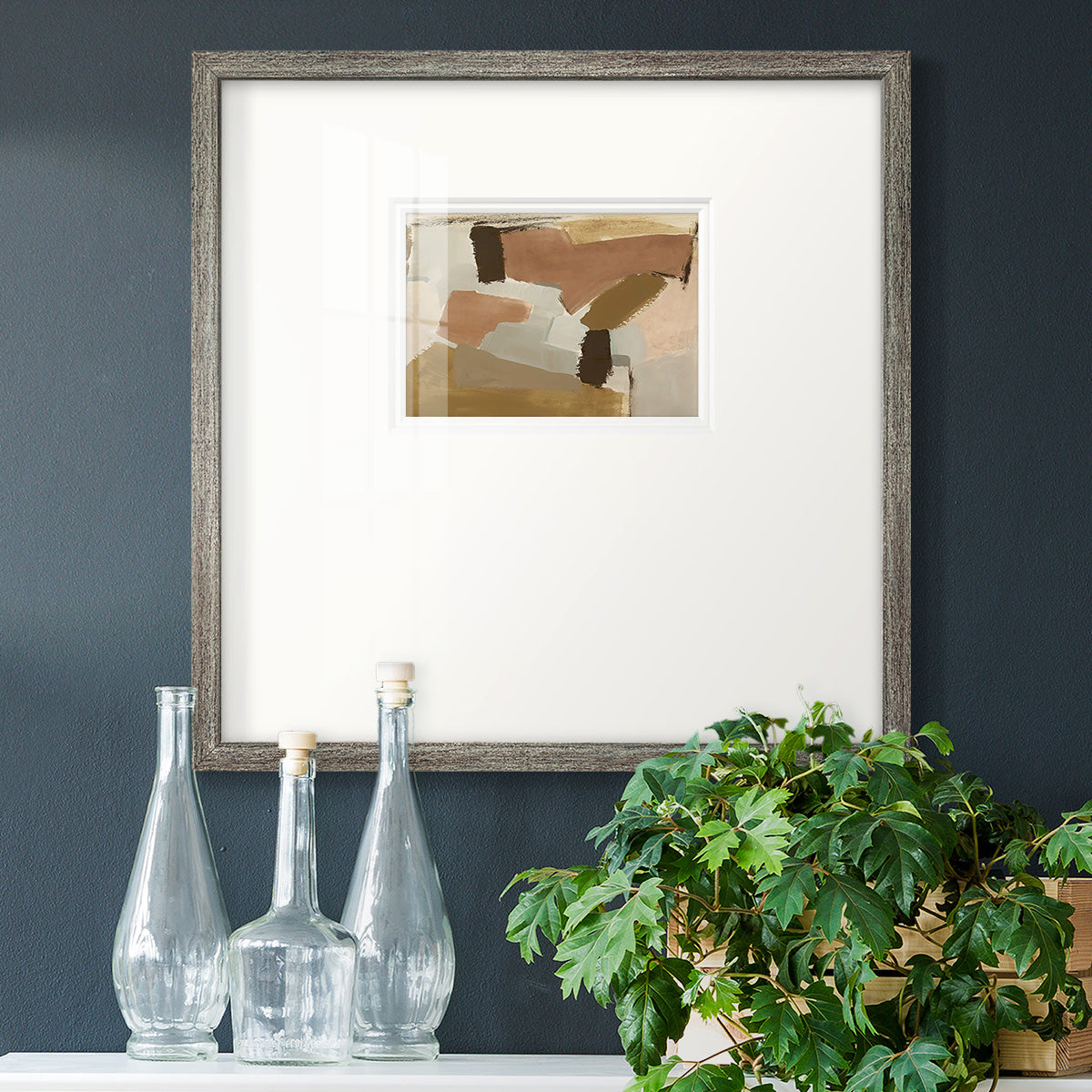 Almondine II Premium Framed Print Double Matboard