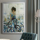 Fluid Beauty - Modern Framed Canvas Print