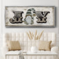 Winter Wonderland Friend Joy - Floater Framed Canvas Print