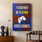 Gamer at Play III - Canvas Art Print
