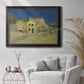 The Yellow House - Ornate Framed Canvas Print