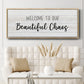 Beautiful Chaos - Floater Framed Canvas Print