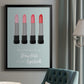 Flawless Lipstick - Modern Framed Canvas Print