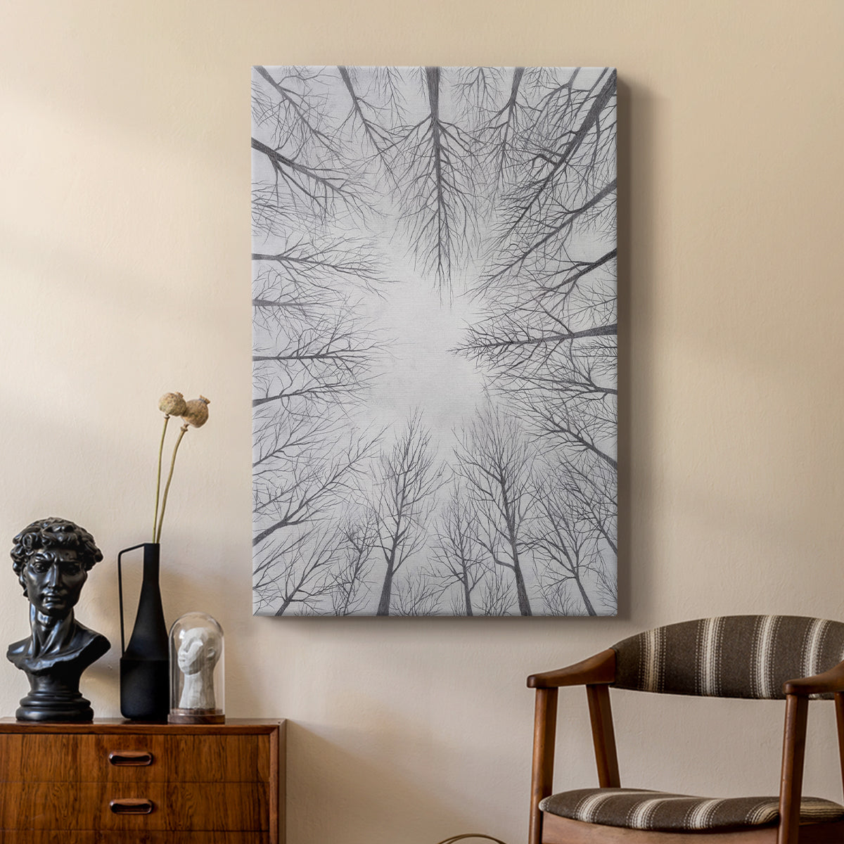 Deciduous Canopy I - Canvas Art Print