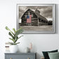 Modern Barn III - Modern Framed Canvas Print