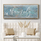 Family First - Floater Framed Canvas Print