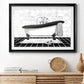 Modern Bath II - Modern Framed Art Print