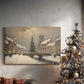 Midnight of Pale Winter Midwinter - Canvas Art Print