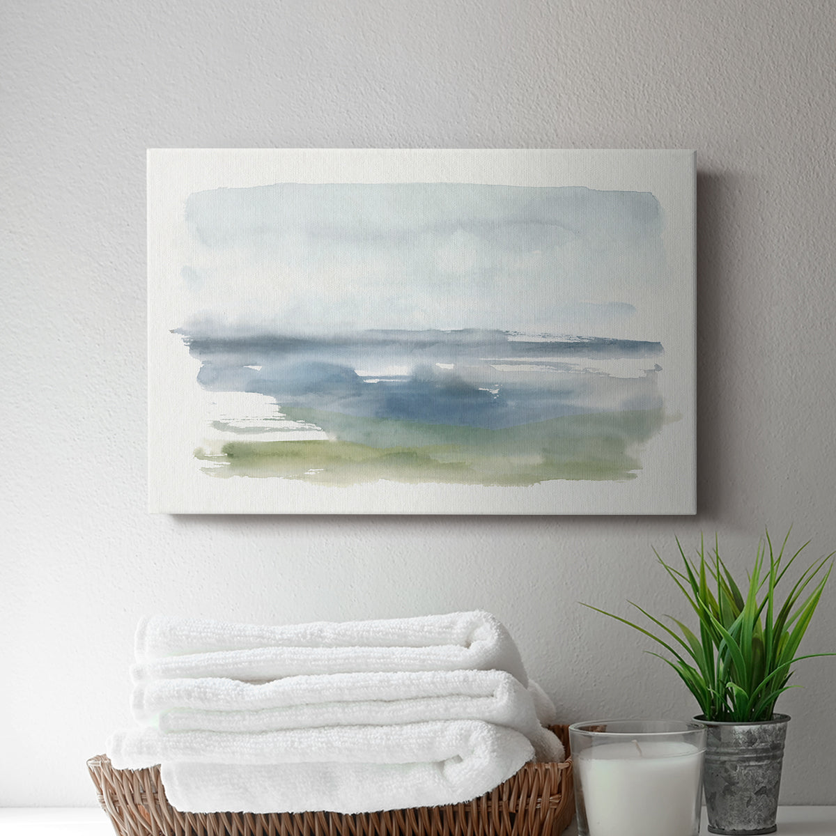 Coastline Splash IV - Canvas Art Print