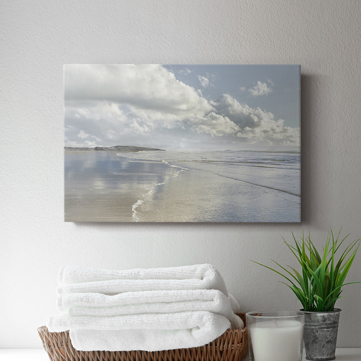 Infinity Beach - Canvas Art Print