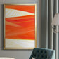 Warm Rays I - Modern Framed Canvas Print