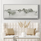 Scenic Scribble I - Floater Framed Canvas Print
