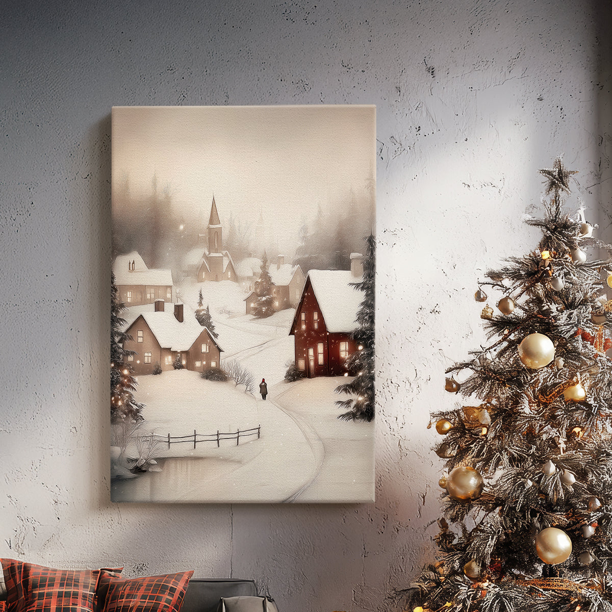 Sugar Carol - Canvas Art Print