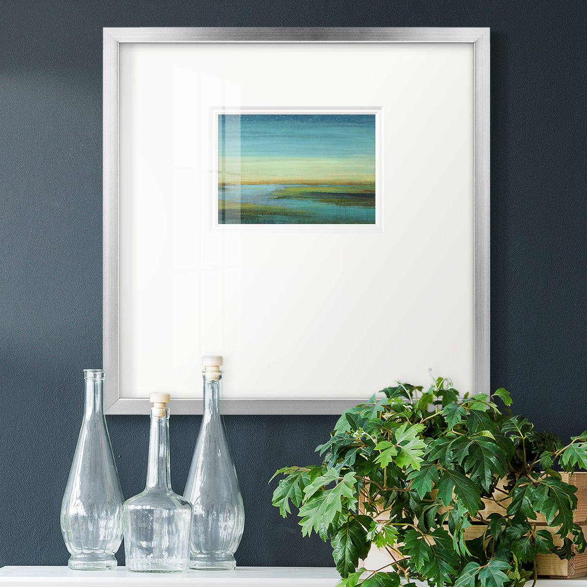 The Flow- Premium Framed Print Double Matboard