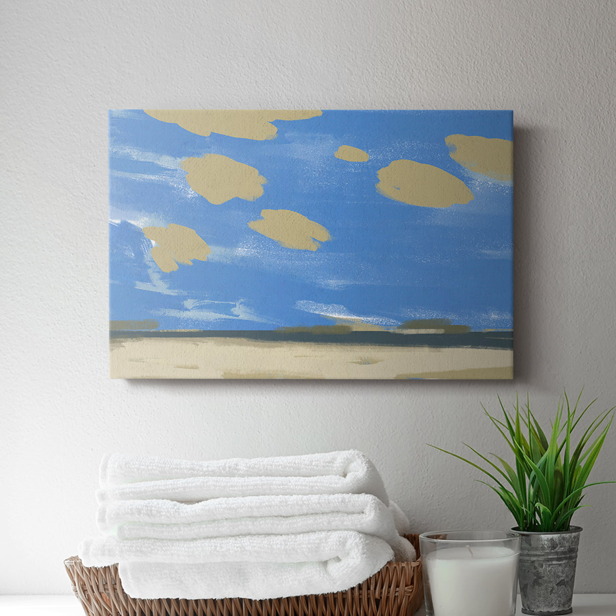 Textured Beachscape I - Canvas Art Print