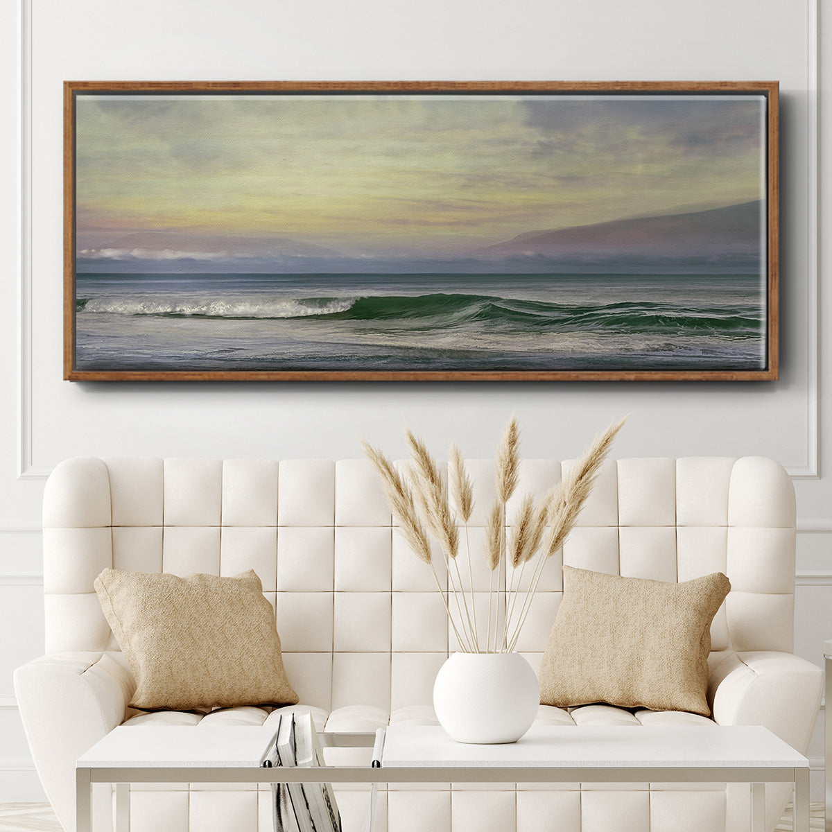 Our View - Floater Framed Canvas Print