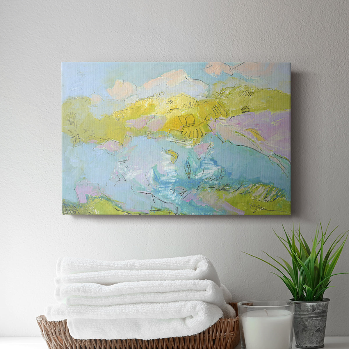 Learning to Fly - Canvas Art Print