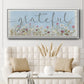 Bloomin Around Grateful - Floater Framed Canvas Print