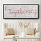 Holidays Gather - Floater Framed Canvas Print