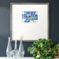 Fleur Bleue II Premium Framed Print Double Matboard