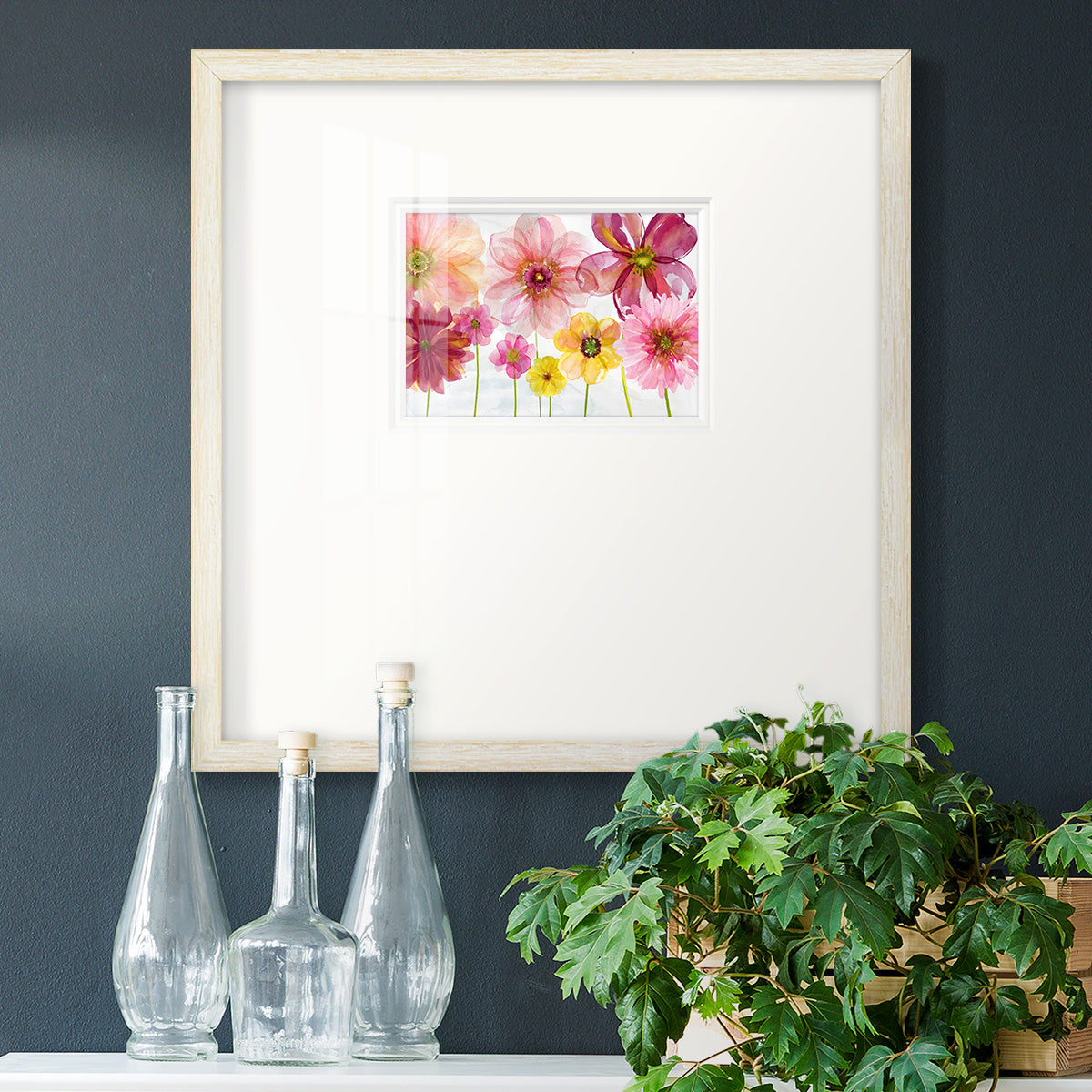 Pop Of Spring Premium Framed Print Double Matboard