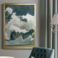 Vast Neutral Sky - Modern Framed Canvas Print