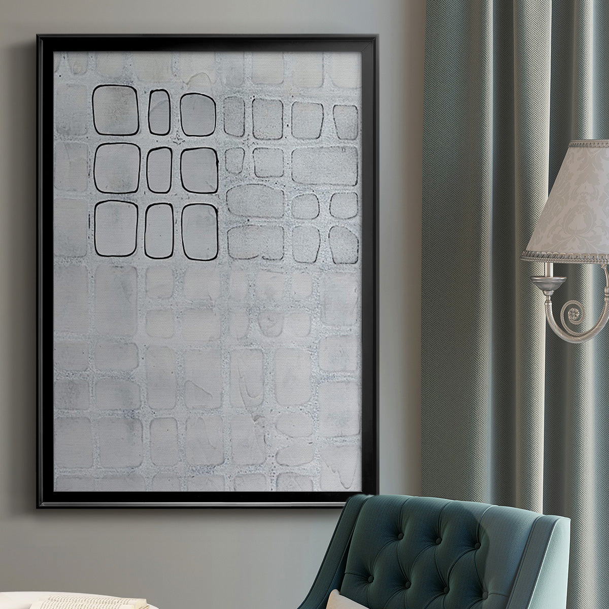 Lumen Colour I - Modern Framed Canvas Print