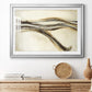 Catching a Metallic Wave - Modern Framed Art Print