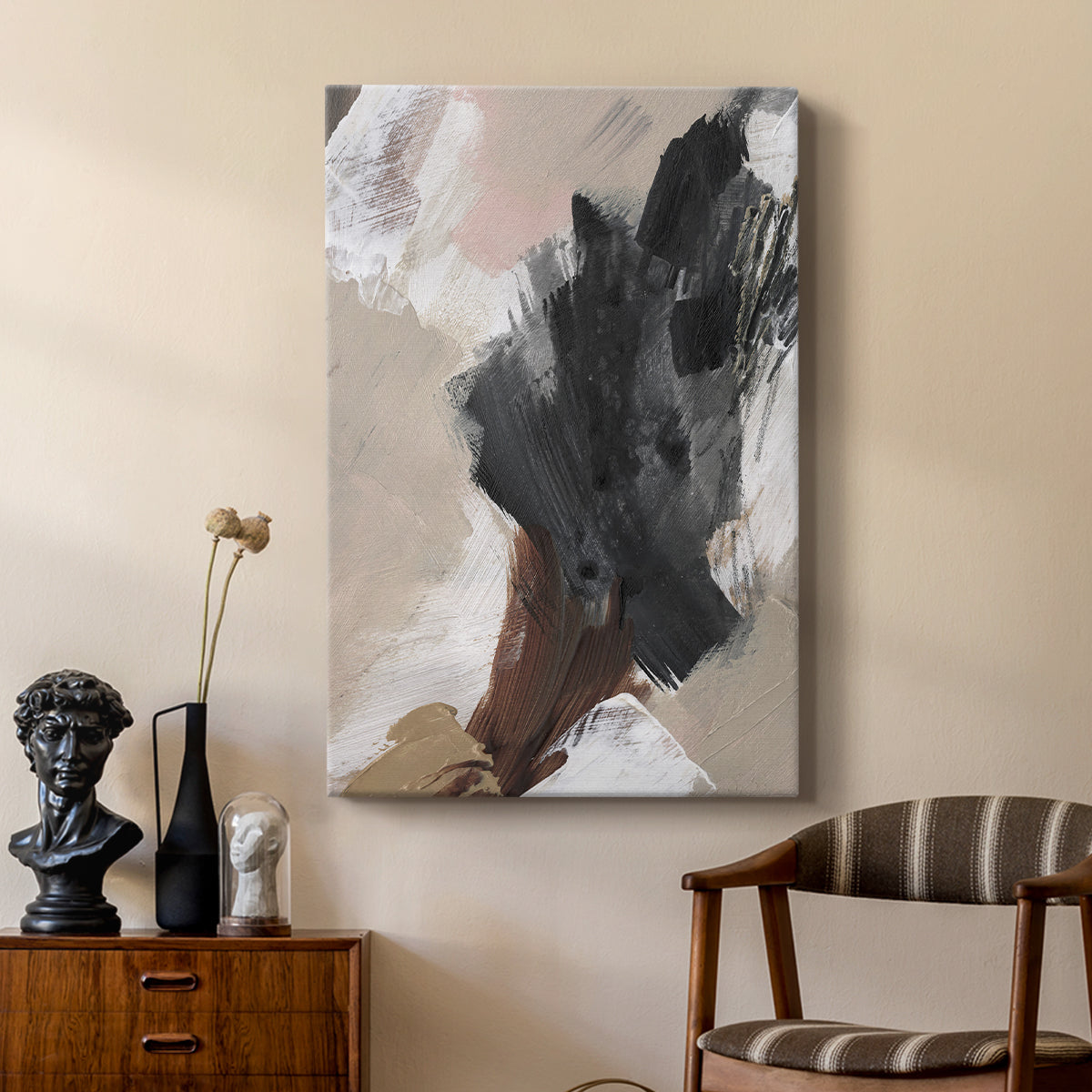 Unbleached Neutrals IV - Canvas Art Print