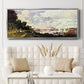 Sailing at Argenteuil - Floater Framed Canvas Print