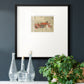 Vintage Red Premium Framed Print Double Matboard