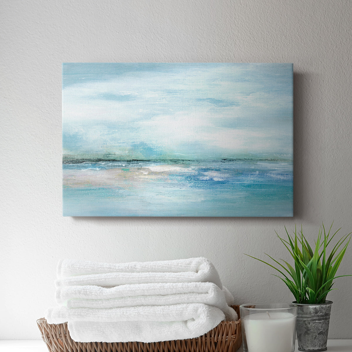 Silhouette Sunset - Canvas Art Print