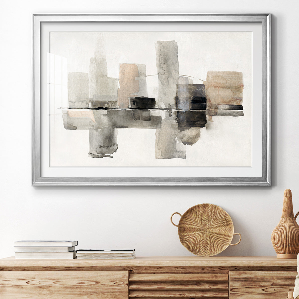 Urban Oasis I Premium Framed Print - Ready to Hang