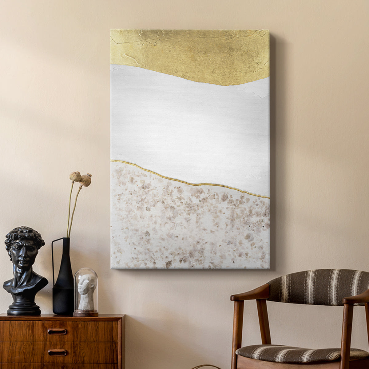 Whitestone I - Canvas Art Print